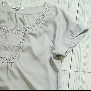 Daniel Rainn embroidered blouse, L